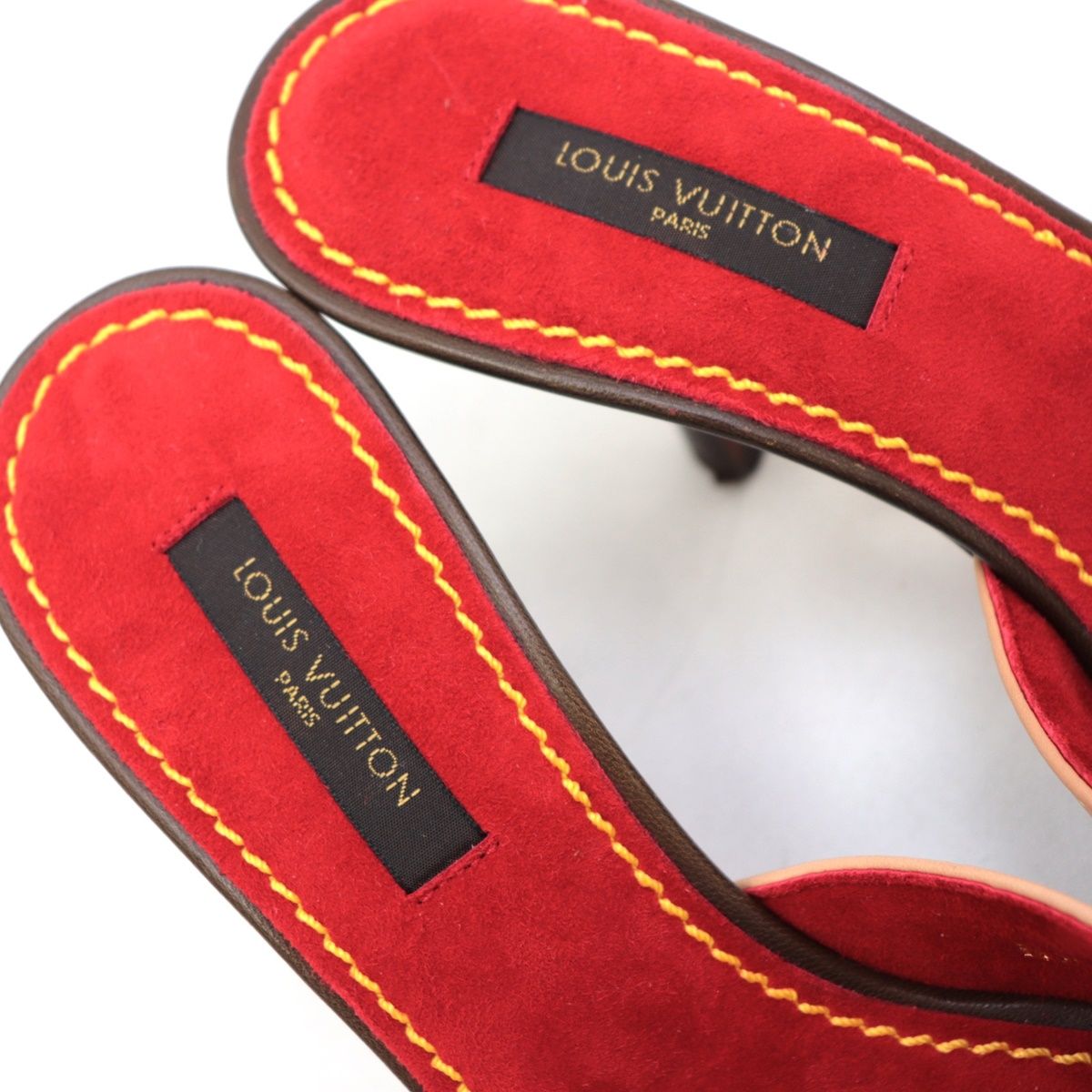 LOUIS VUITTON イヴィトン モノグラム チェリー ミュールサンダル