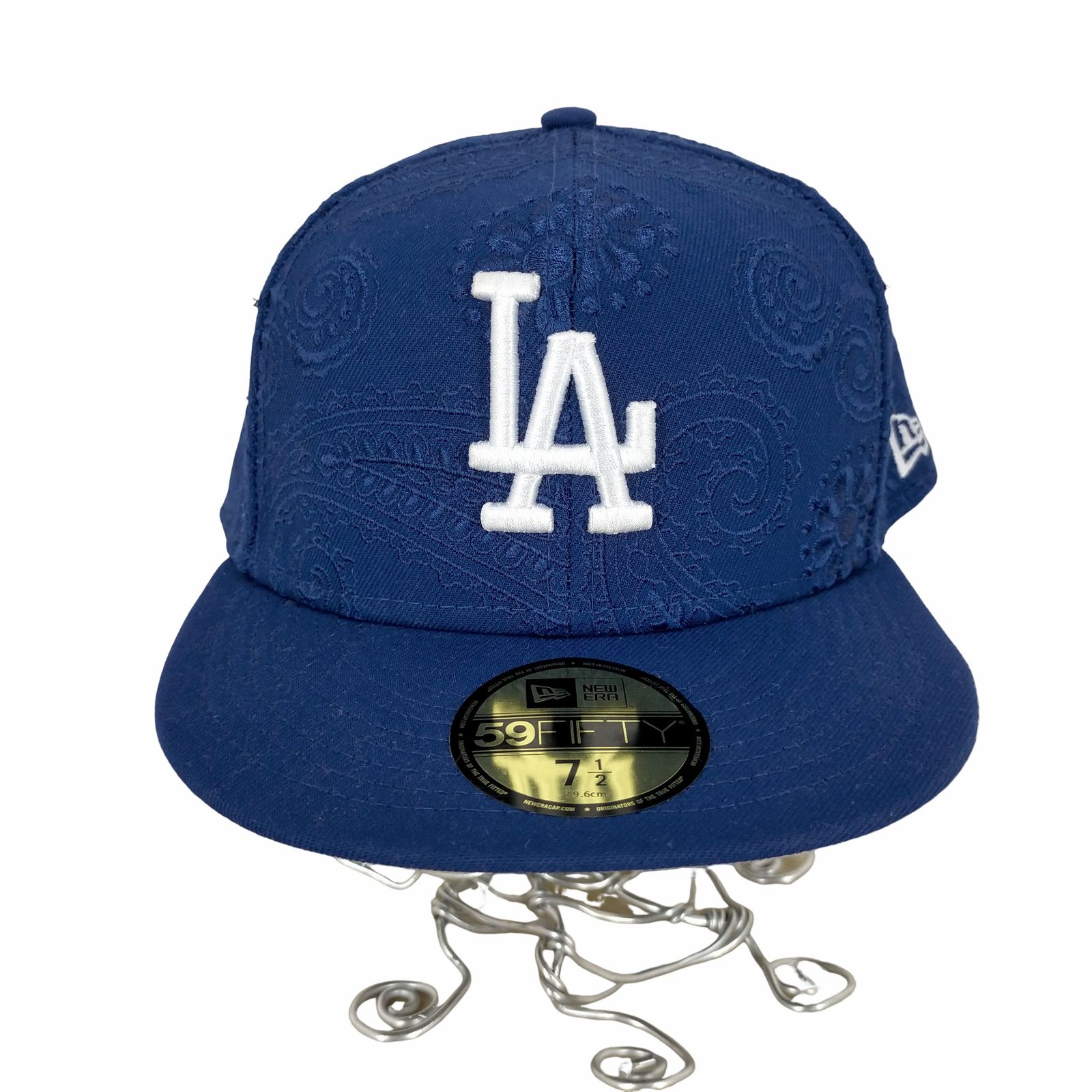 ニューエラ NEW ERA バングラデシュ製 59FIFTY フロントLA ペイズリー