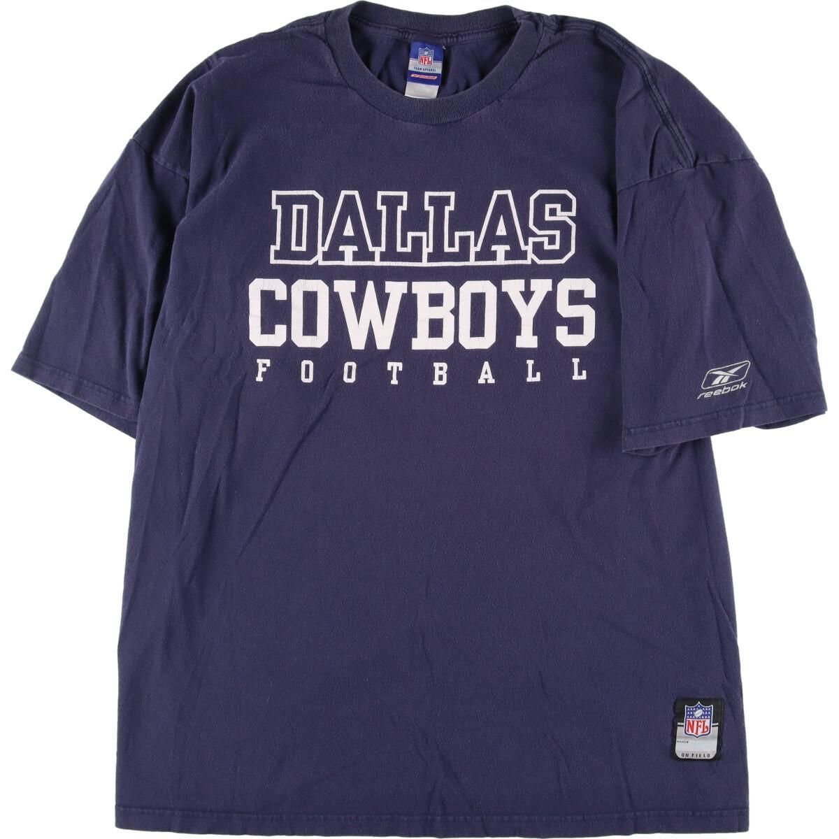 古着 リーボック Reebok NFL DALLAS COWBOYS ダラスカウボーイズ スポーツプリントTシャツ メンズXXL/eaa312334