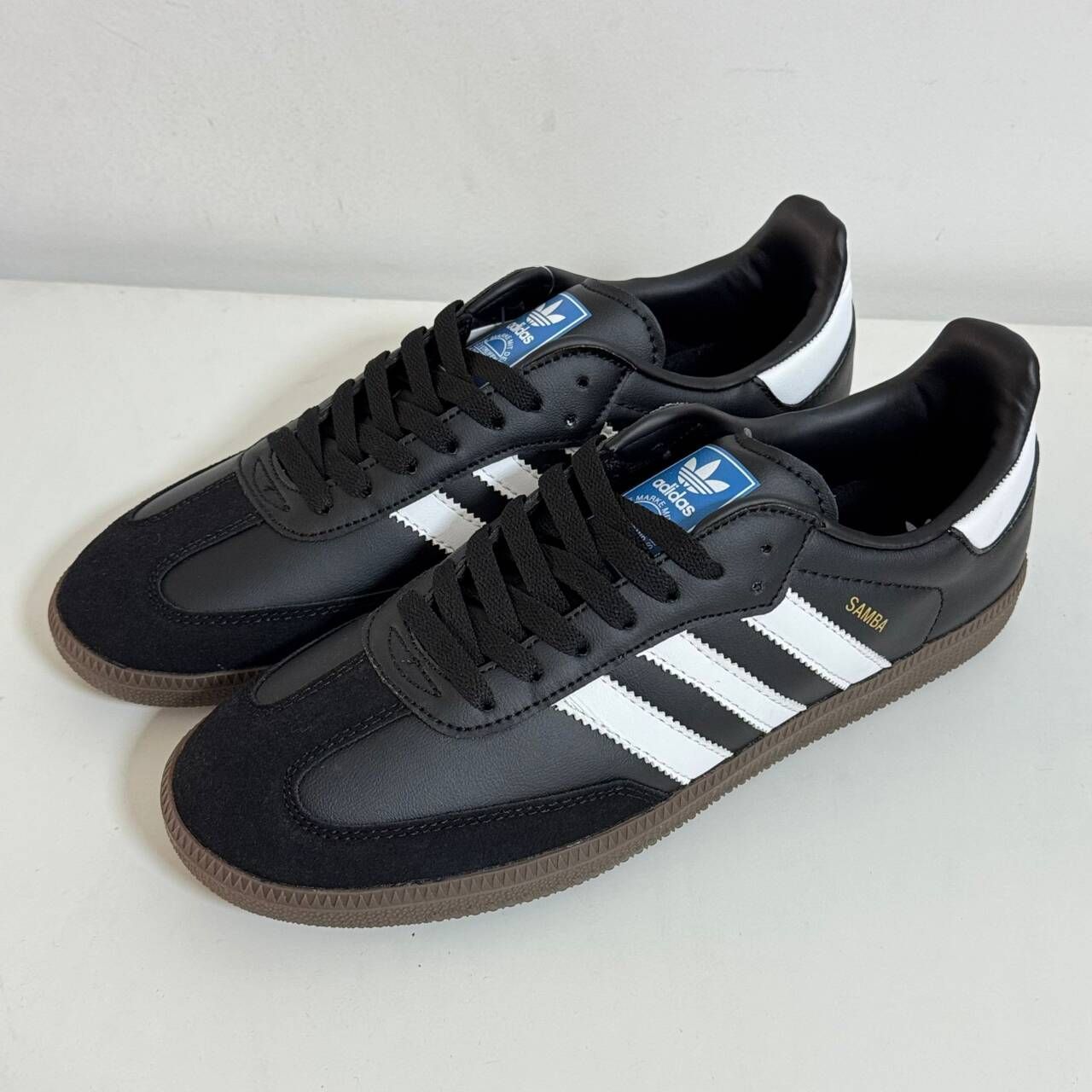 アディダス サンバ スニーカー adidas originals SAMBA OG シューズ 男女兼用 カジュアルシューズ ローカット ブラック&ホワイト