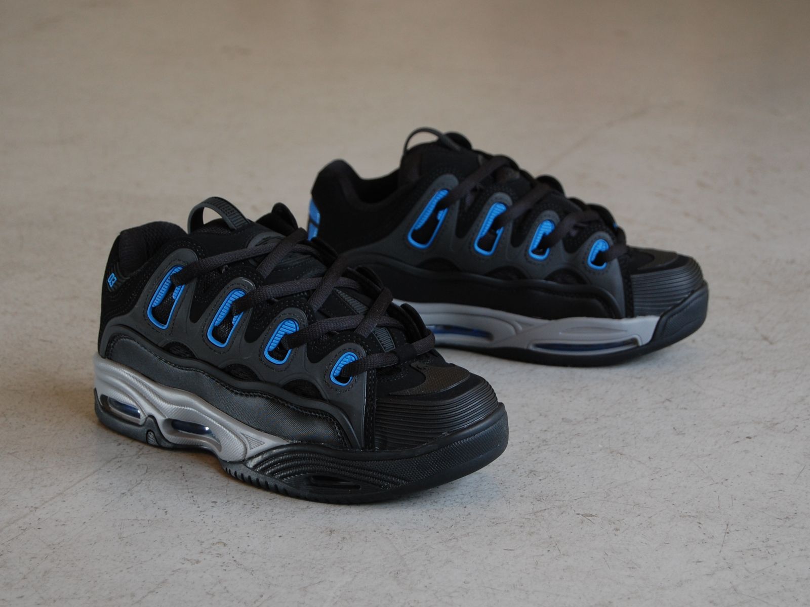 OSIRIS D3 2001 Black/Grey/Blue オサイラス ブラック グレー