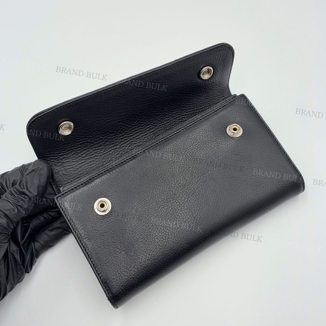 クロムハーツ ウェーブウォレット 長財布 新品未使用 クロムハーツ WAVE ウェーブ ウォレット 長財布 美品 激シボ