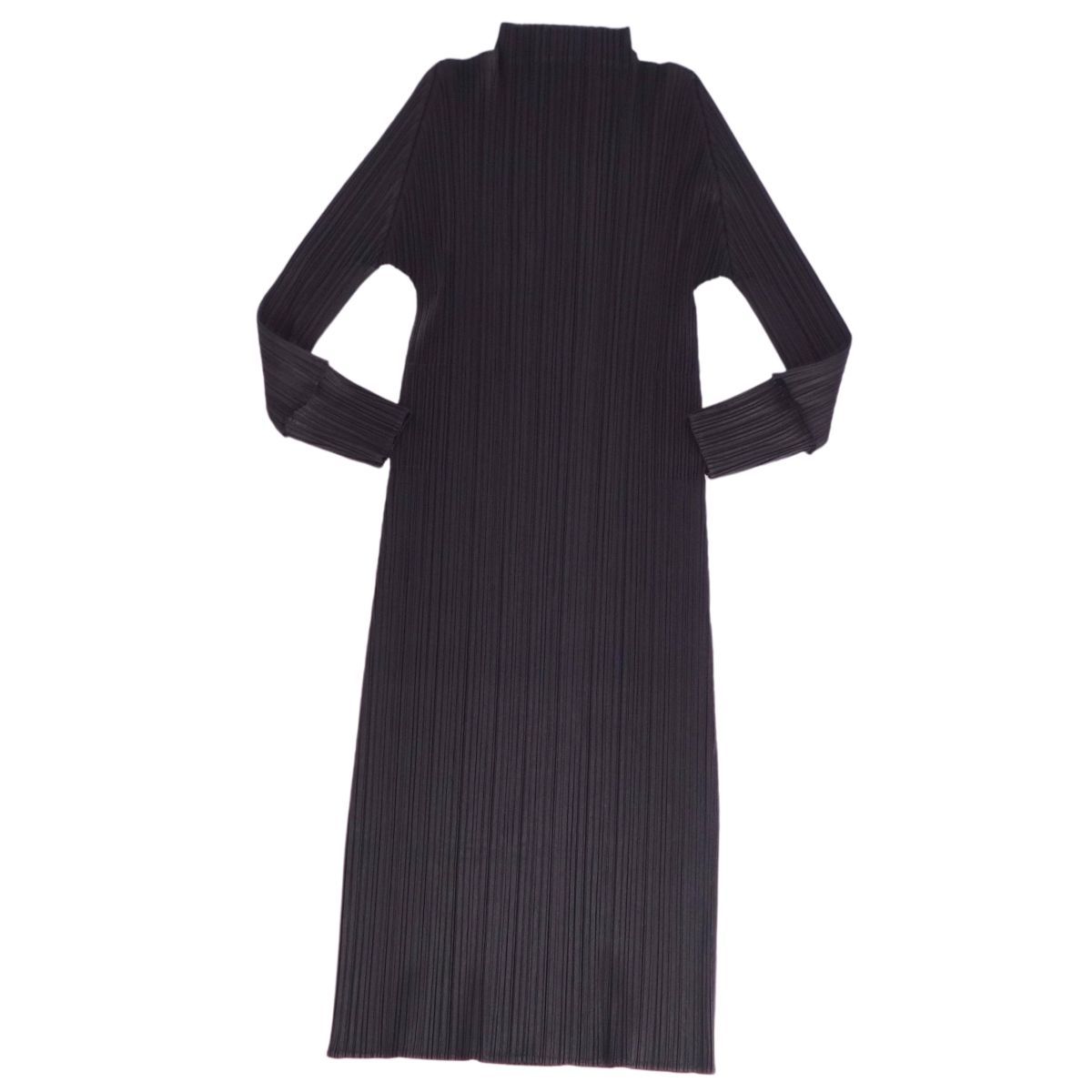 PLEATS PLEASE イッセイミヤケ プリーツ ワンピース ゼブラ 未使用品 24aw プリーツプリーズ イッセイミヤケ PLEATS PLEASE