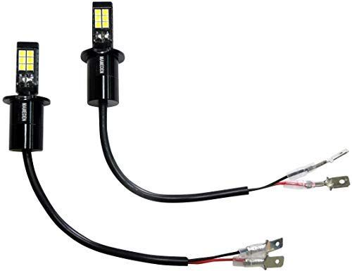 H3a_ホワイト まめ電(MAMEDEN) LED フォグランプ SAM-SMD (H3a， ホワイト)