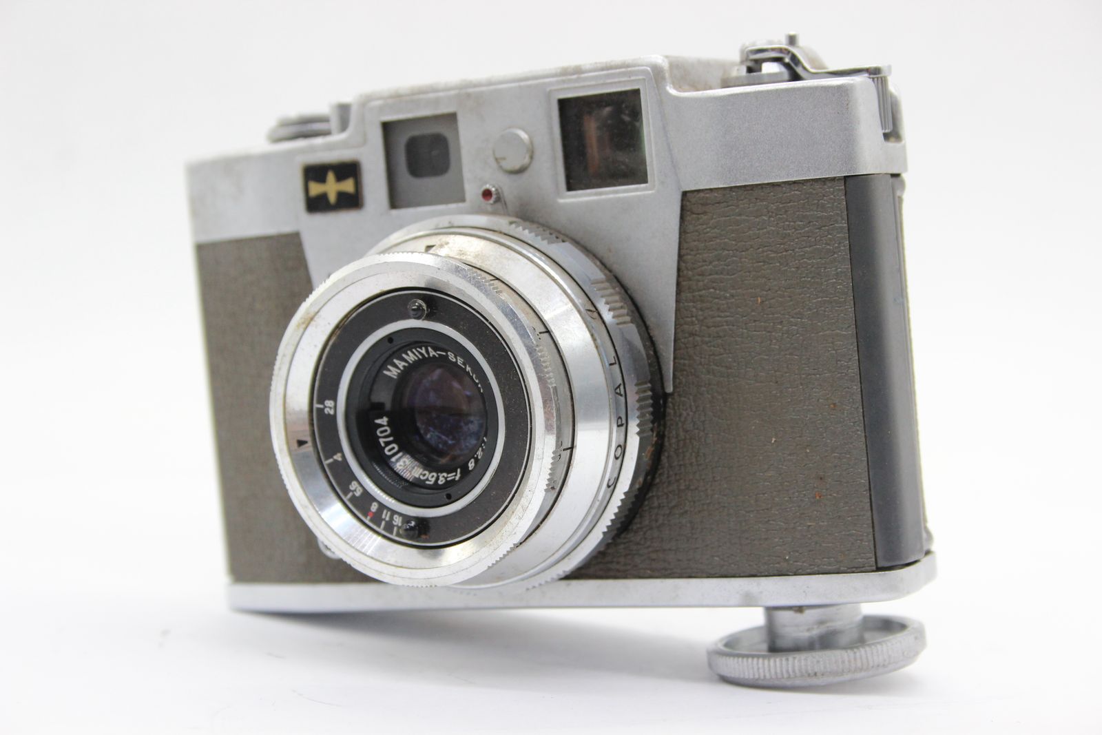 昭和レトロマミヤカメラ 訳あり品】 マミヤ Mamiya スケッチ 3.5cm F2.8 コンパクトカメラ