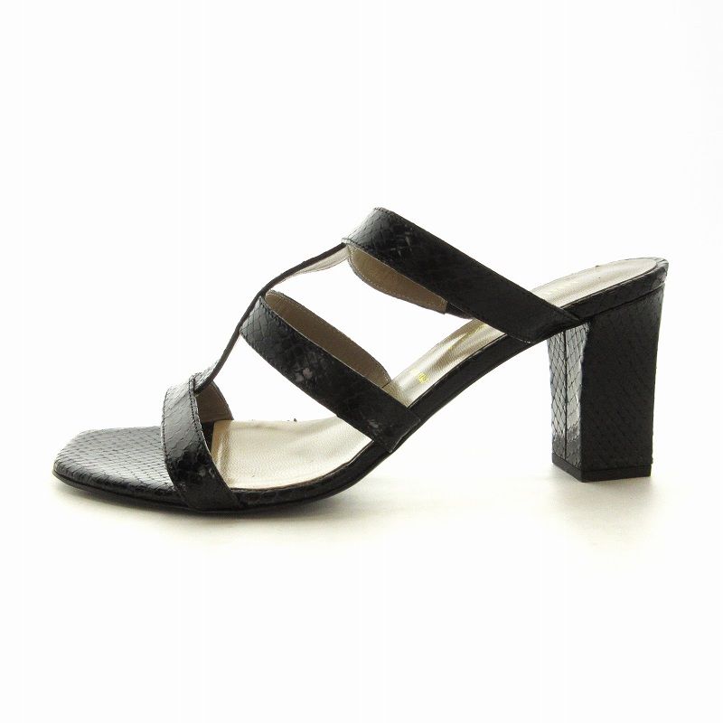 みんなが待ってた！＼再入荷待ち／人気ランキング ブルーノマリ BRUNO MAGLI ミュール ミドルヒール レザー 37.5 靴
