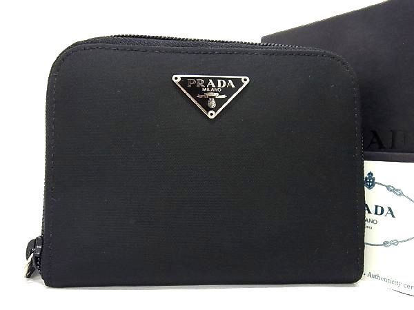 □新品□未使用□ PRADA プラダ M606 テスートナイロン ラウンド 