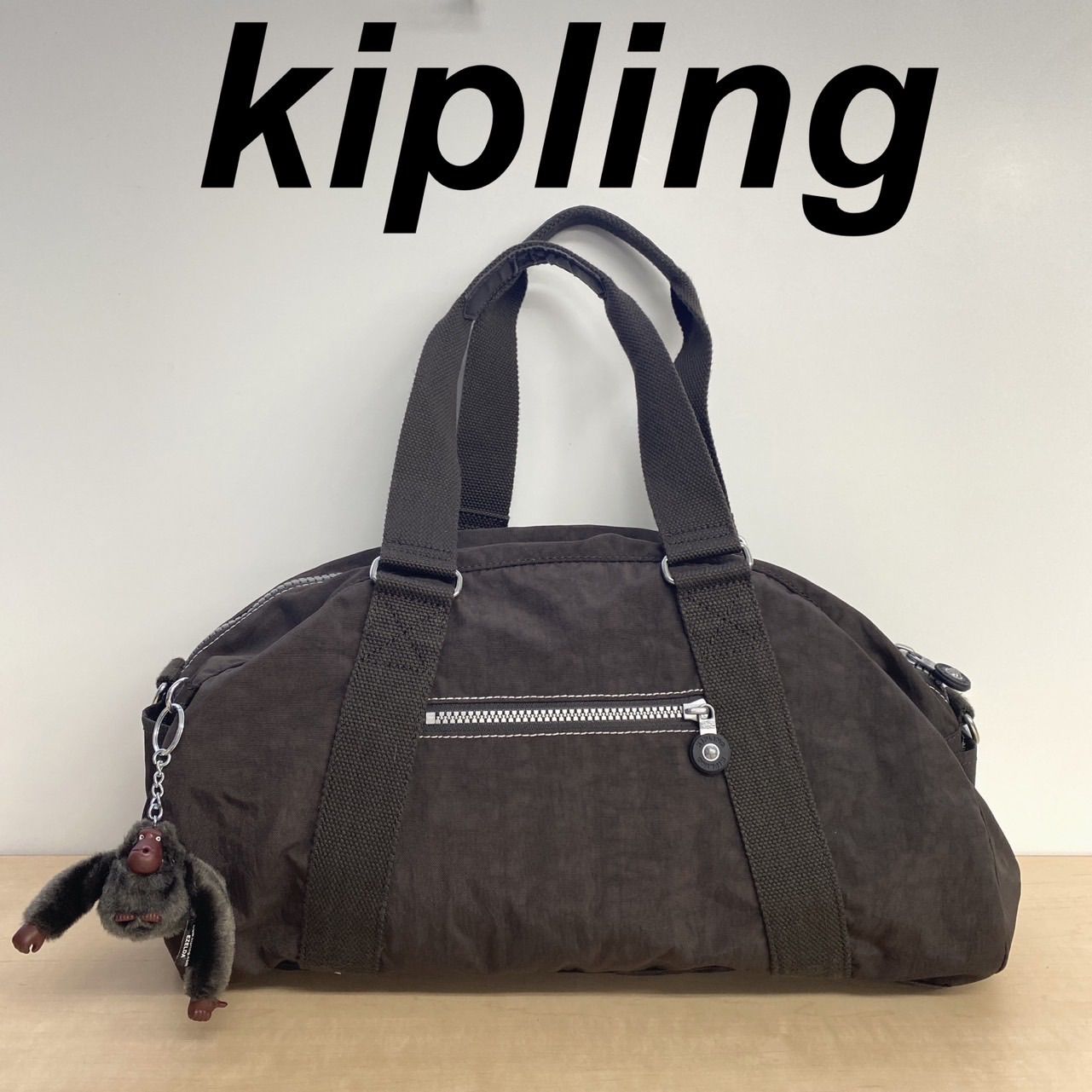 KIPLING キプリング ボストンバッグ B132 - メルカリ