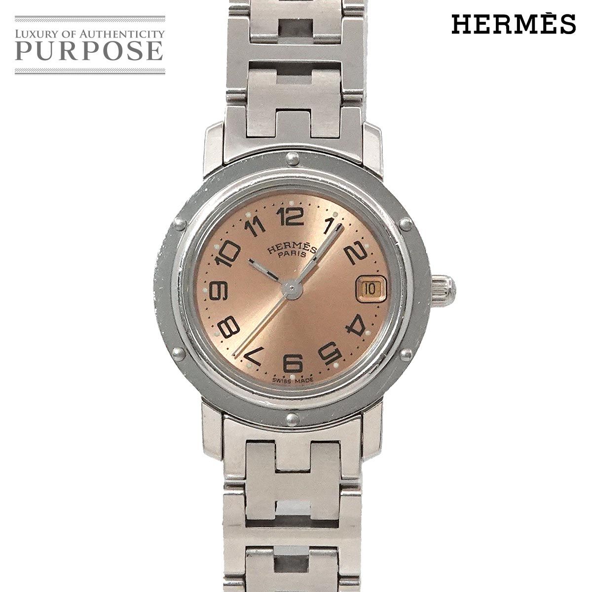 美品☆ HERMES エルメス CL4.210 クリッパー レディース腕時計 楽天市場】【中古】エルメス クリッパー CL4.210 クォーツ