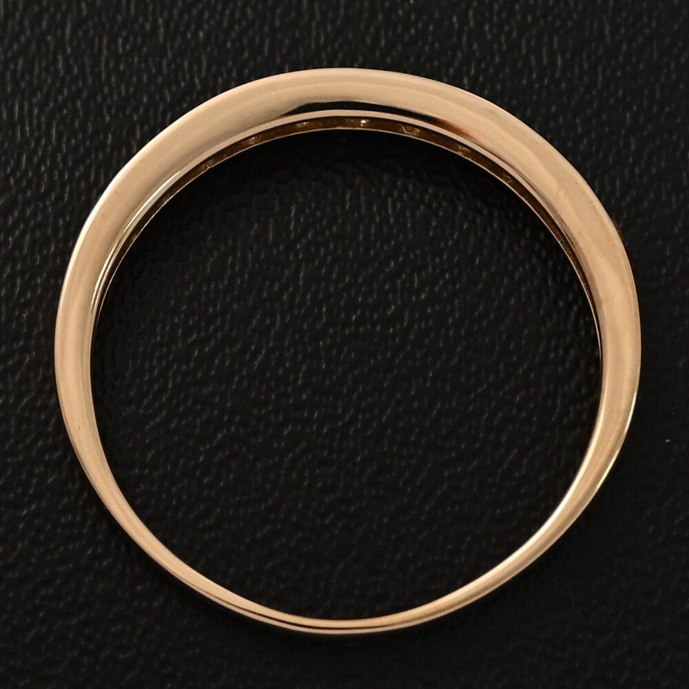 0.3ct/ハーフエタニティセッティング・ブラウン・ダイヤモンド