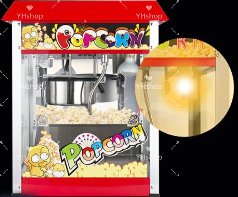 ノンスティックパン付き電動ポップコーンメーカー