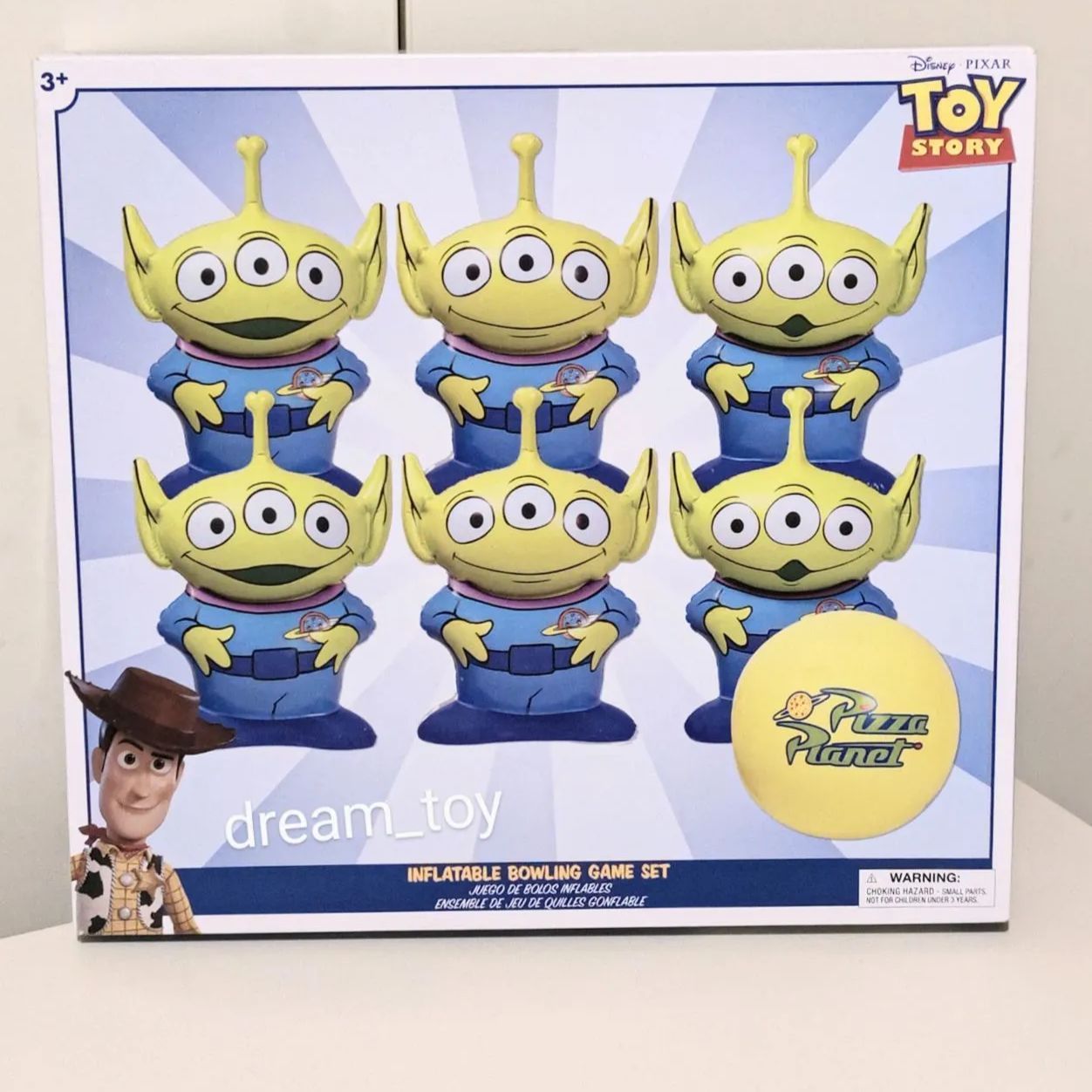 未開封WHIZ × DISNEY PIXAR ALIEN リトルグリーンメン Disney Pixar Toy Story Alien Remix Wheezy 3 Mini Figure