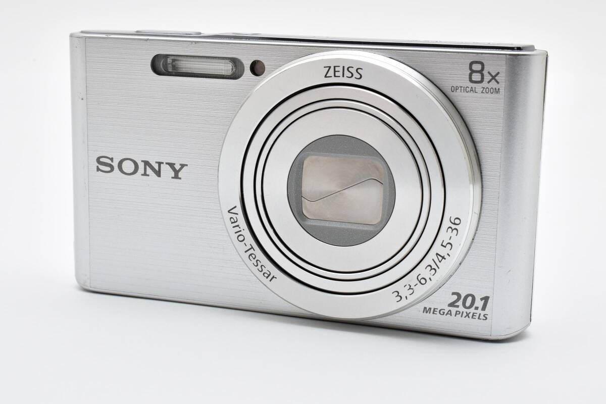 微ジャンク SONY DSC-W830 コンデジ ソニーシルバー ☆ソニー SONY Cyber-Shot サイバーショット DSC-W830 シルバー