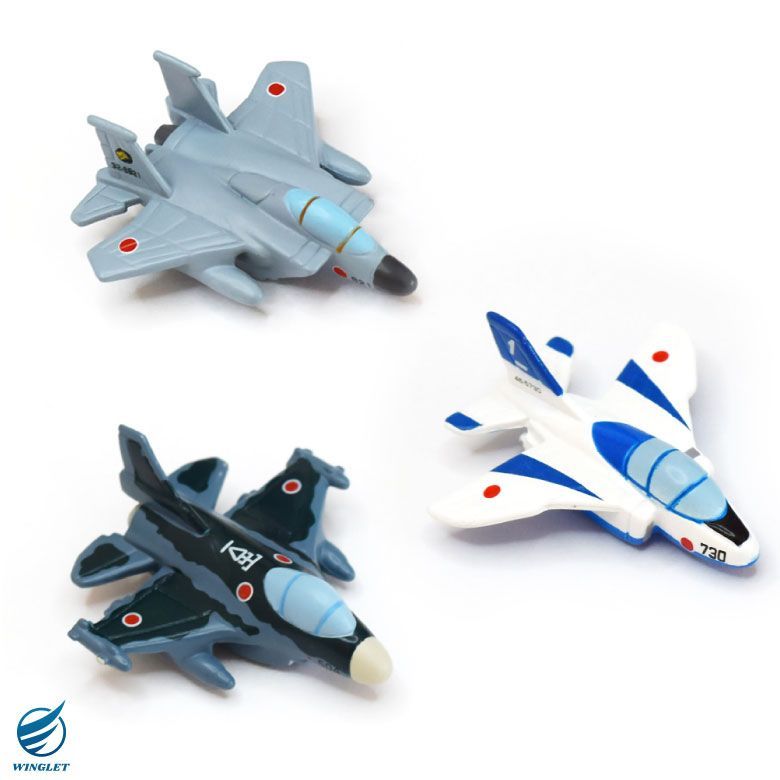 自衛隊 マグネット セット シリーズ 航空自衛隊 F-2 F-15 T-4