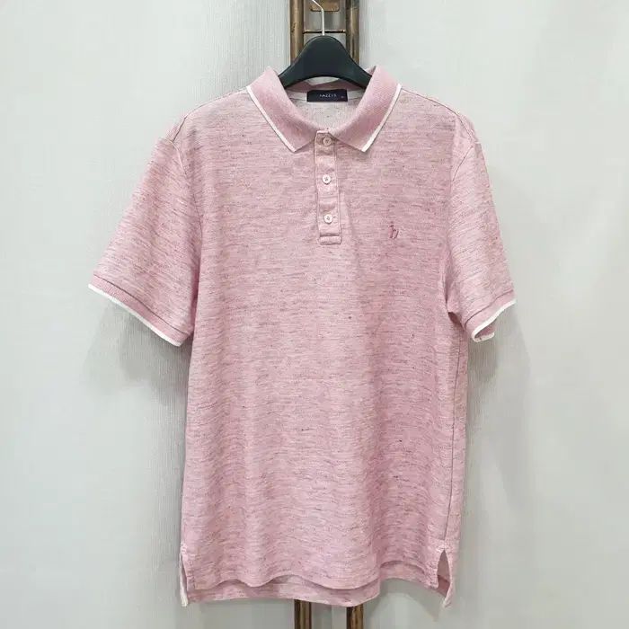 【雷市場（ポンジャン）商品韓国直送】HAZZYS(へジス) メンズ リネンブレンド用 半袖 Tシャツ