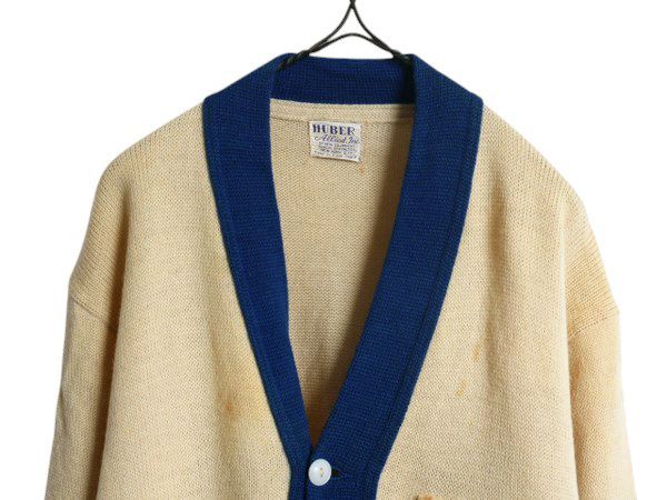 お得なクーポン配布中!】 40s 50s ☆ HUBER レタード ニット 