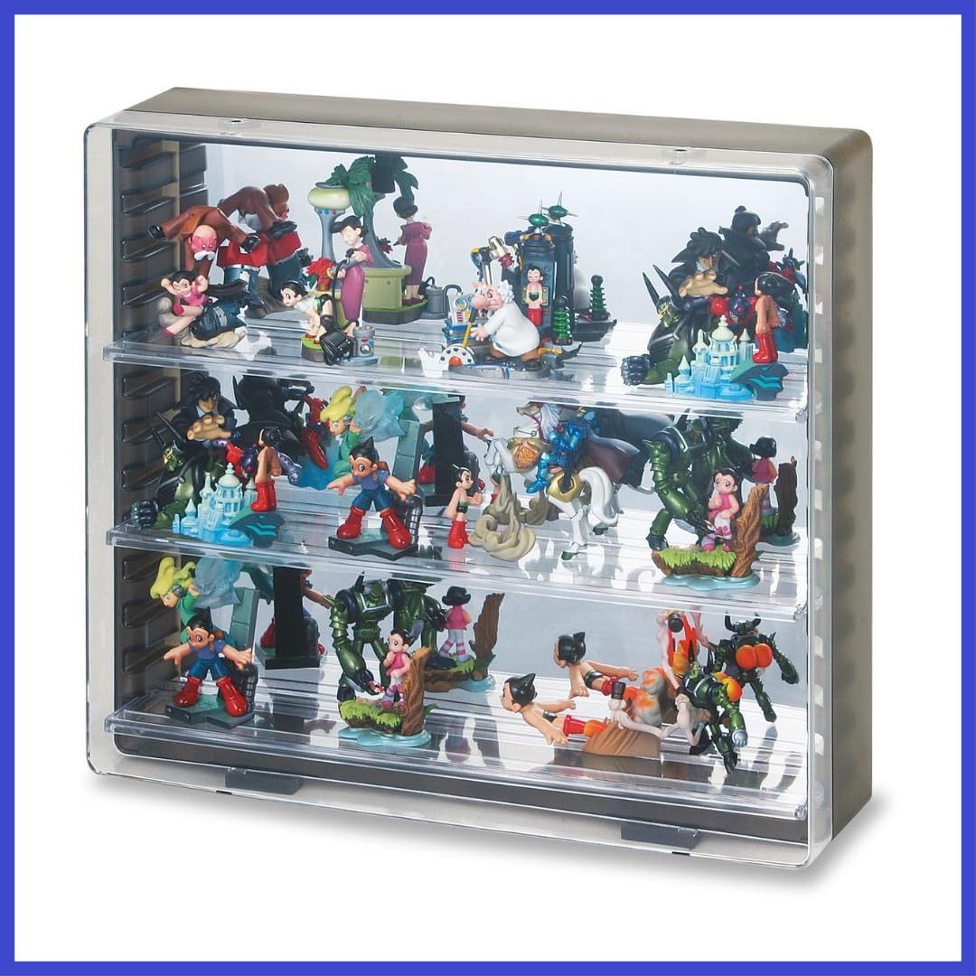 ショーケース コレクション 壁掛け アクリル 大型 透明 日本製 幅36.0