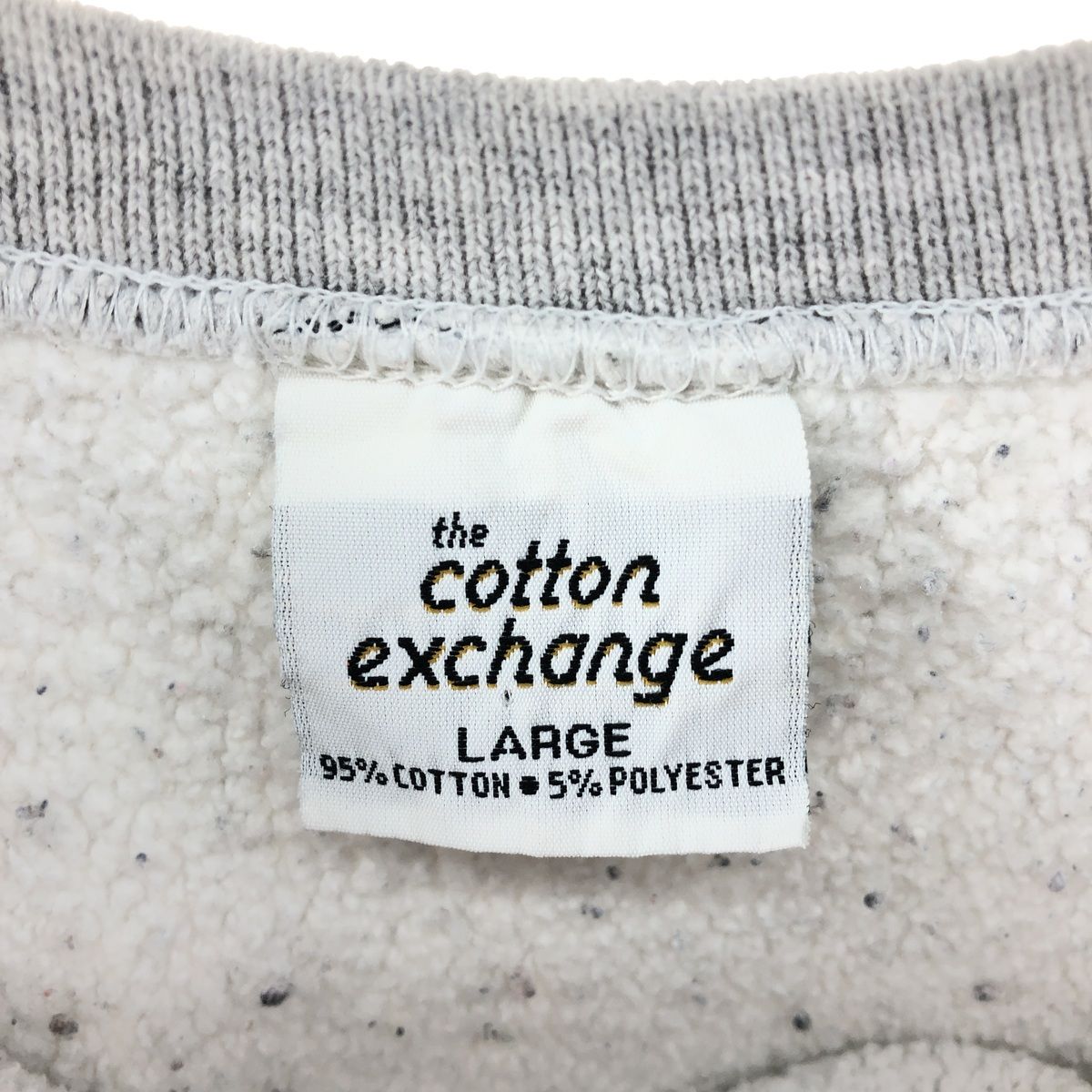 古着 90年代 the cotton exchange リバースウィーブタイプ