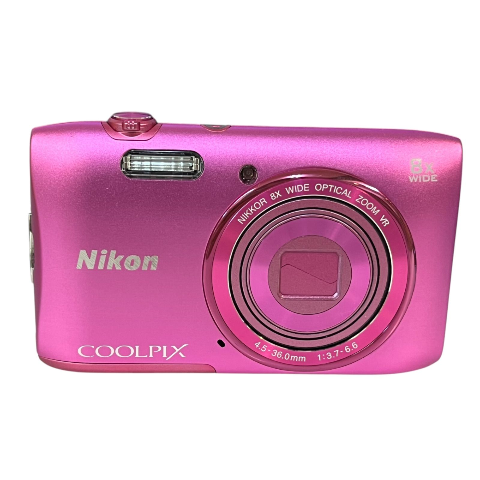 管30745】NIKON ニコン COOLPIX S3600 コンパクトデジタルカメラ 4.5