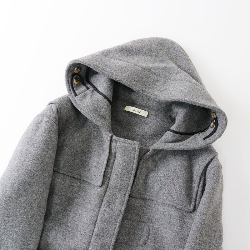 【サークルロゴ金具】セリーヌ ダッフルコート レディースL～XL相当 ウール 2025年最新】CELINE ダッフルコートの人気アイテム - メルカリ