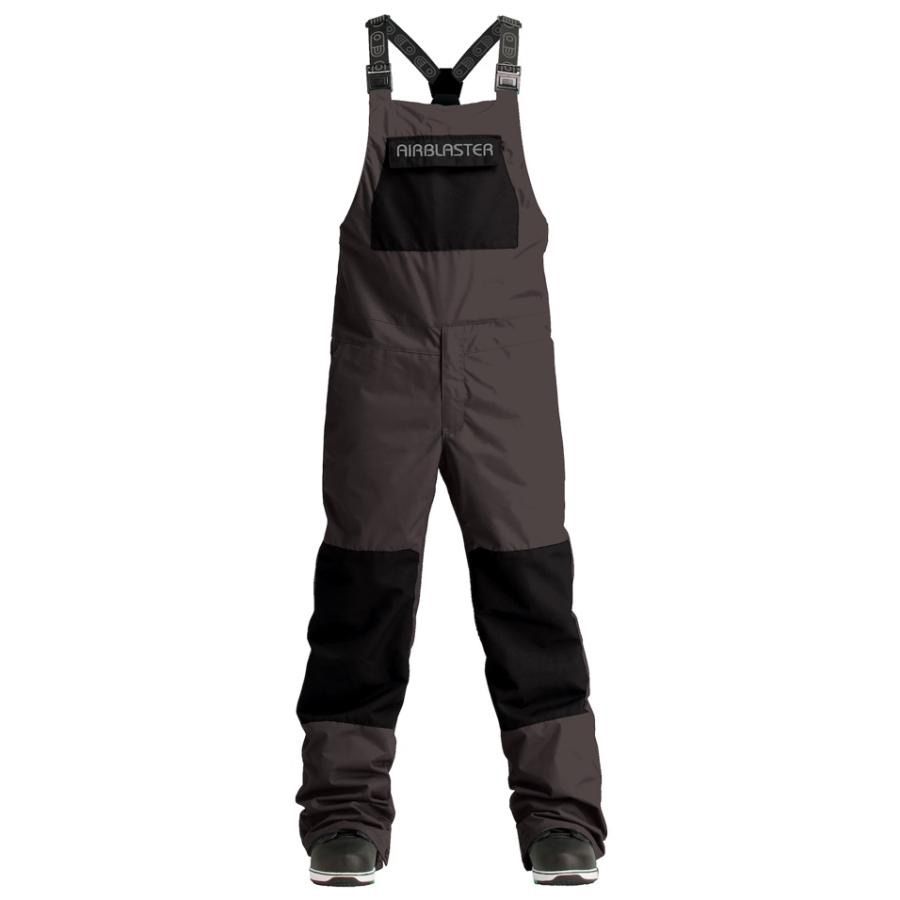 AIRBLASTER * 23-24 Freedom BIB PT PANT BLACK ブラック　チャコール　グレー　パンツ　ビブ WEAR ジャケット スノー ウエア スノーボード　スノボ 2024　エアブラ　エアブラスター　ウエア