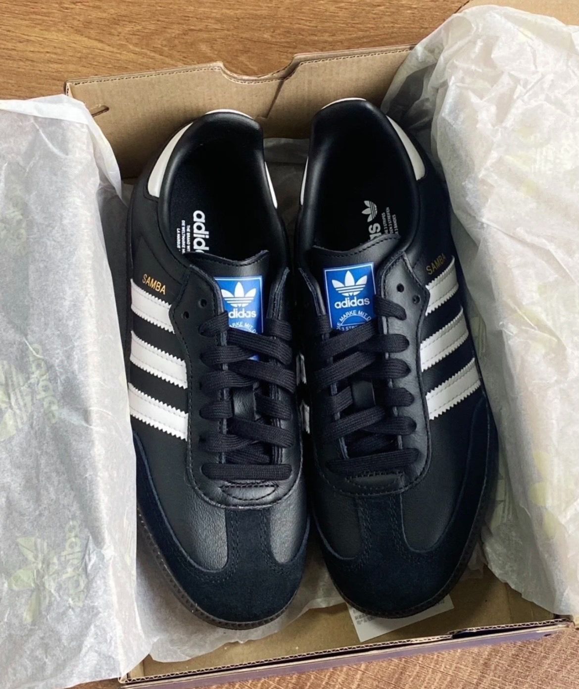 値下げします 新品 新品未使用 adidasアディダス サンバ Samba OG ブラック White Gum Adidas Originals Samba black 男女兼用 並行輸入品