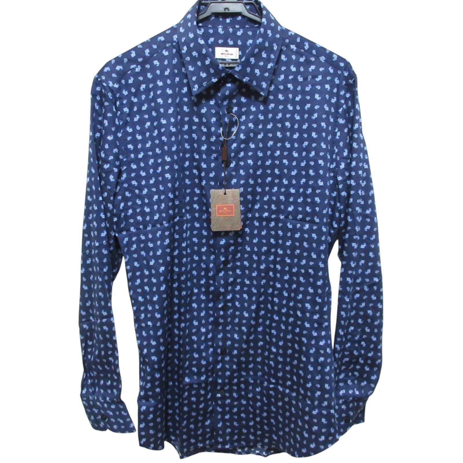 【即日発送・正規品】ETRO エトロ ペイズリーシャツ 39 イタリア製 新品エトロ メンズETROペイズリー柄シャツ 39 M - メルカリ