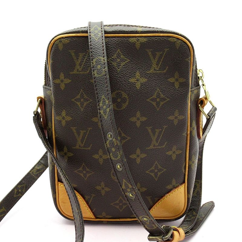 鑑定済美品　ルイヴィトン　ダヌーブ　ショルダーバッグ　モノグラム　M45266 ルイ・ヴィトン LOUIS VUITTON ダヌーブ M45266 モノグラム ユニ