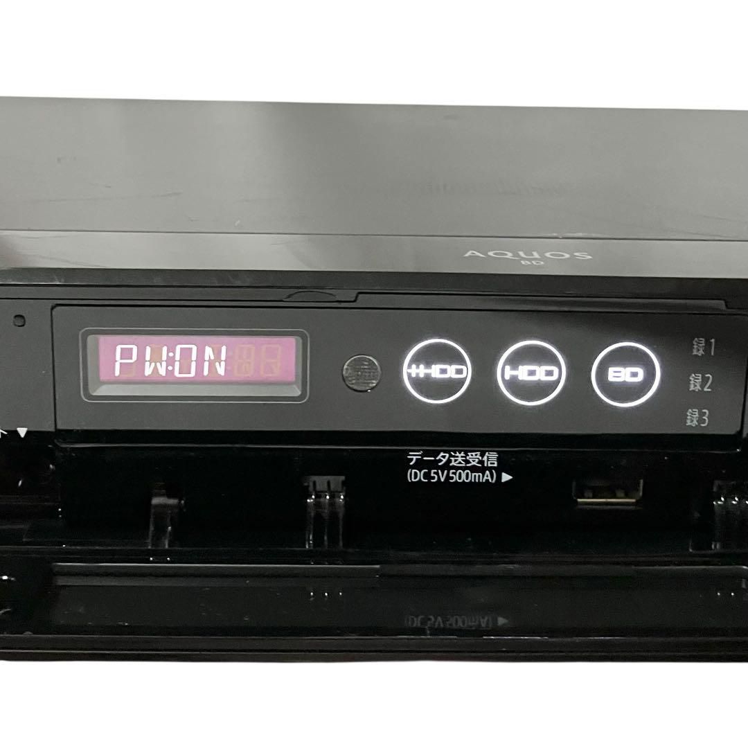 SHARP AQUOS 3番組同時録画 1TB ブルーレイレコーダー BD-T1700 ブラック シャープ アクオス 3チューナー ブルーレイ Blu-ray