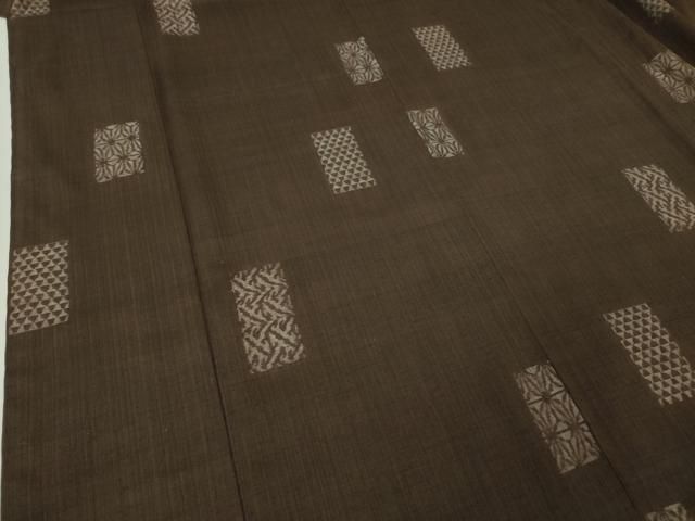 平和屋本店□希少 本場結城紬 重要無形文化財 池田重子コレクション 奥