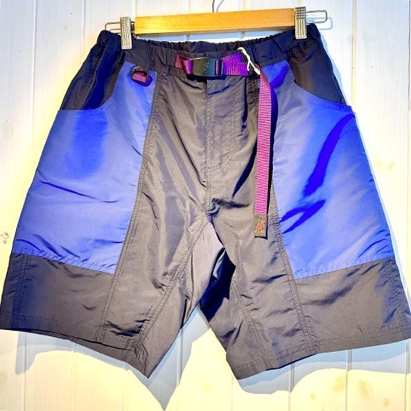 新品】GRAMICCI(グラミチ) / SHELL GEAR SHORT / MULTI BLUE/G2SM-P025 