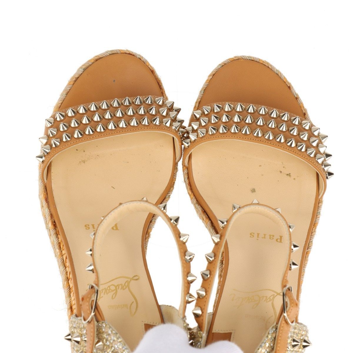 Christian Louboutin クリスチャンルブタン MADMONICA 60 スパイク 