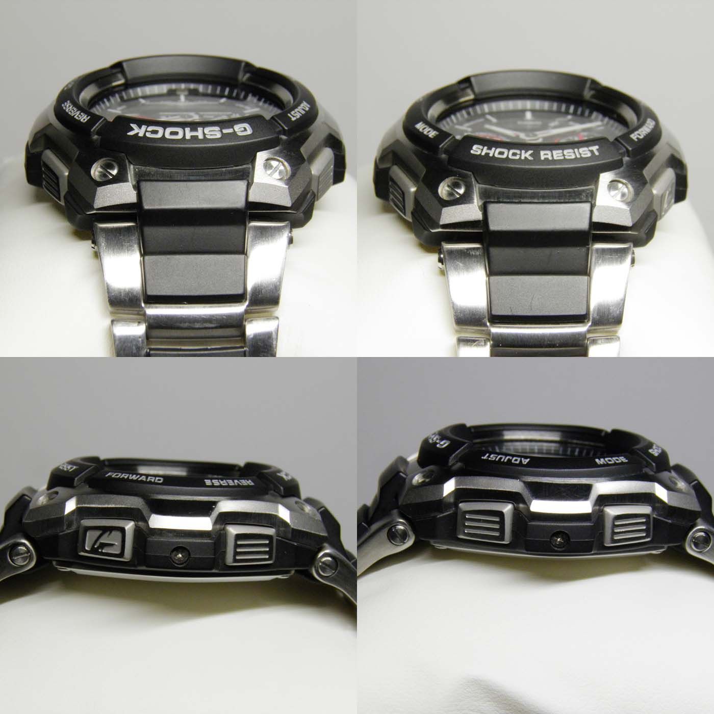 カシオ G-SHOCK MTG-1500 ブラック×シルバー 不動品（ジャンク） CASIO(カシオ)G-SHOCK(ジーショック)Gショック MTG-1500-1AJF