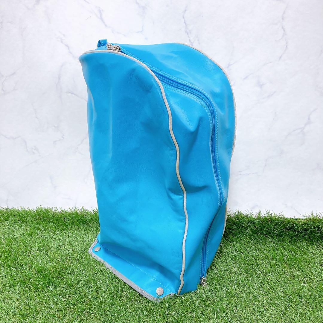 廃盤 希少 ミニーマウス キャディバッグ キャスター付 合皮 エナメル