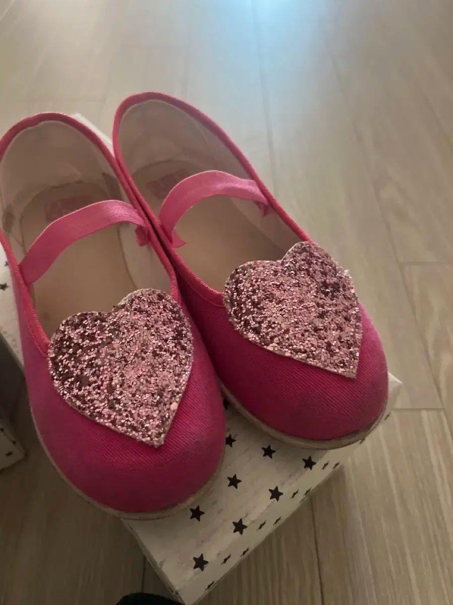 ボントン ハートメアリージェーン ピンク