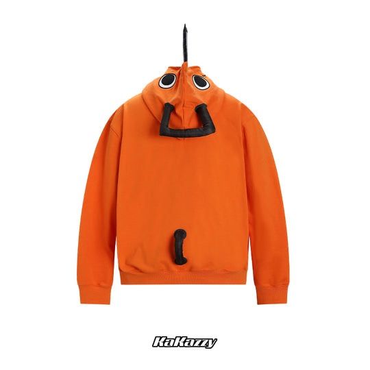 kakazzy パーカー フーディー チェンソーマン ハロウィンパーカー L kakazzy パーカー フーディー チェンソーマン ハロウィン