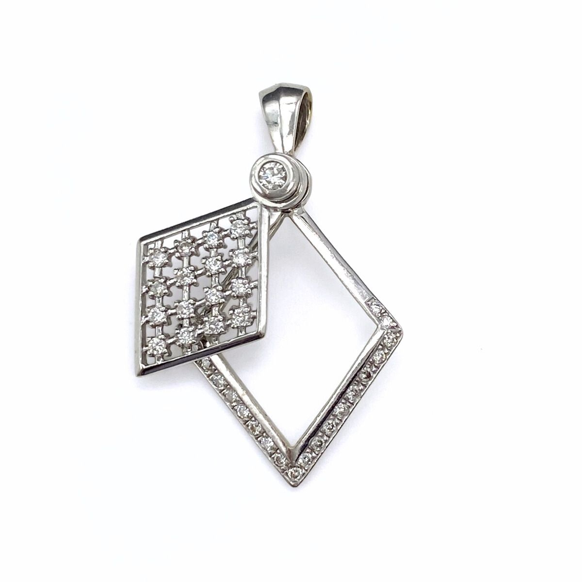 メレダイヤ ペンダントトップ WG ホワイトゴールド ペンダントトップ