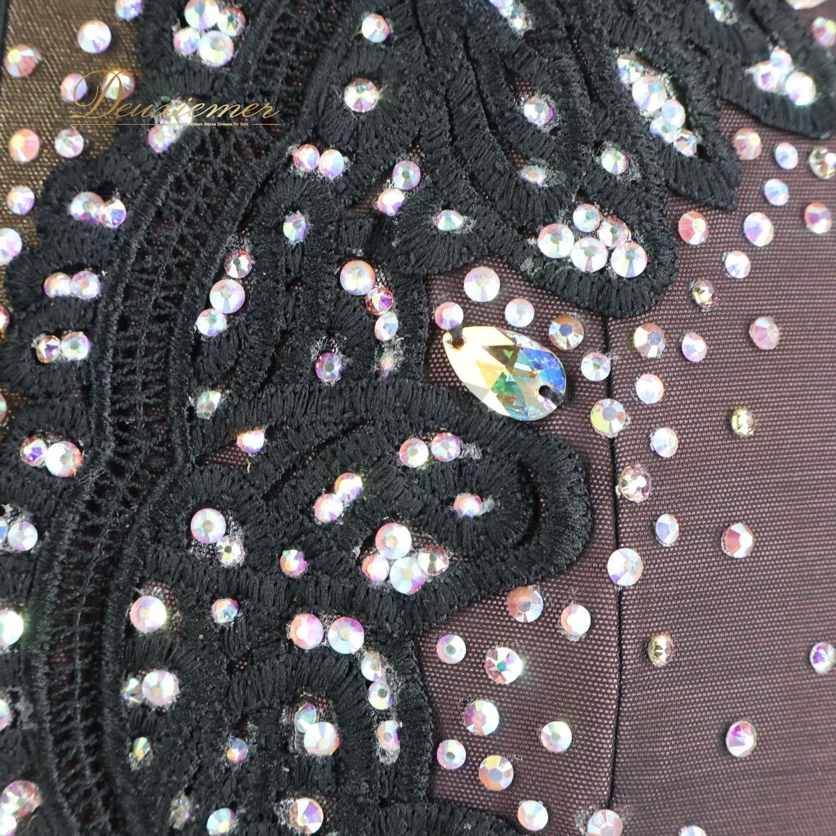 社交ダンス衣装】ブラック Chacott チャコット ワンピース