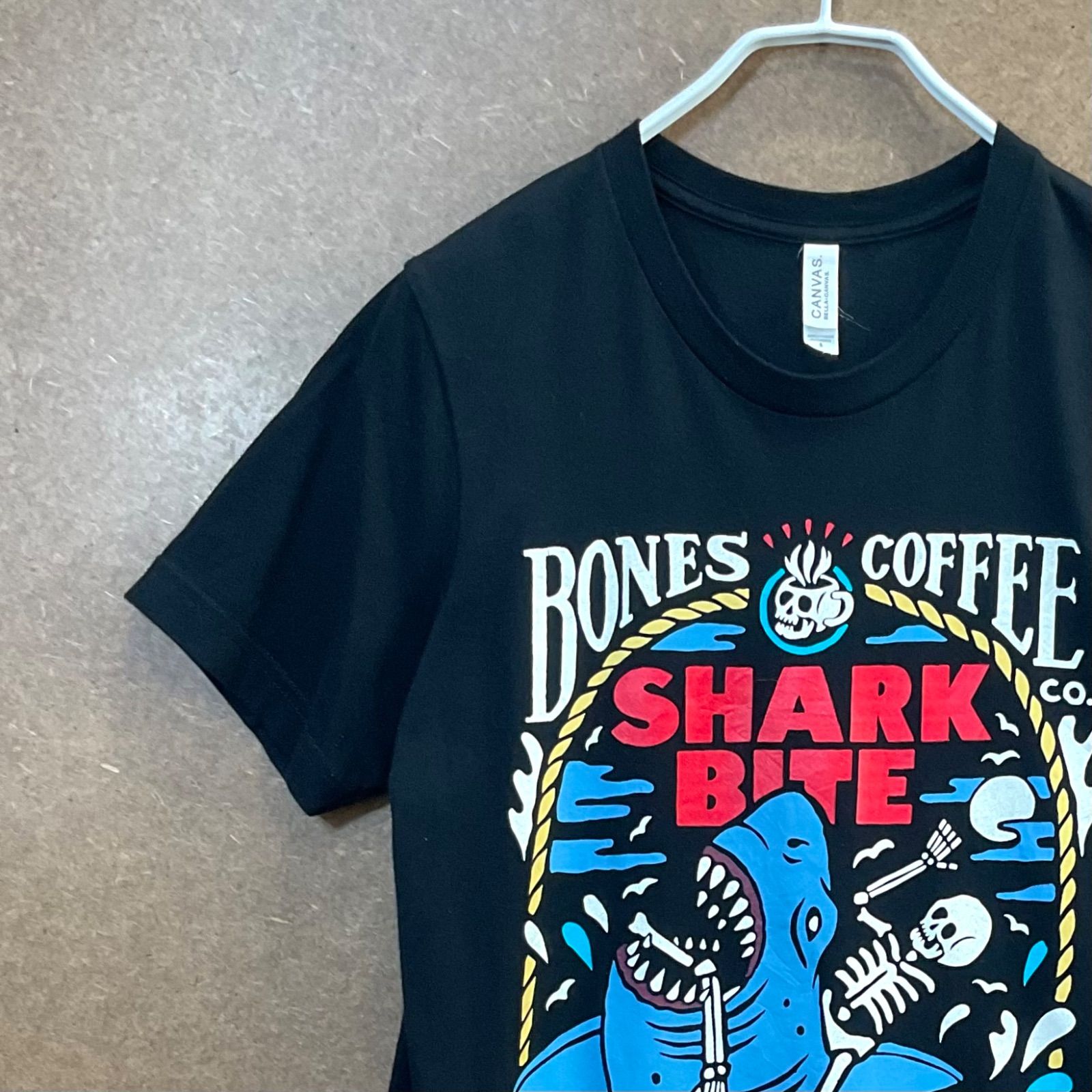 US古着 企業ロゴ ボーンコーヒーBones Coffee Company フロリダ