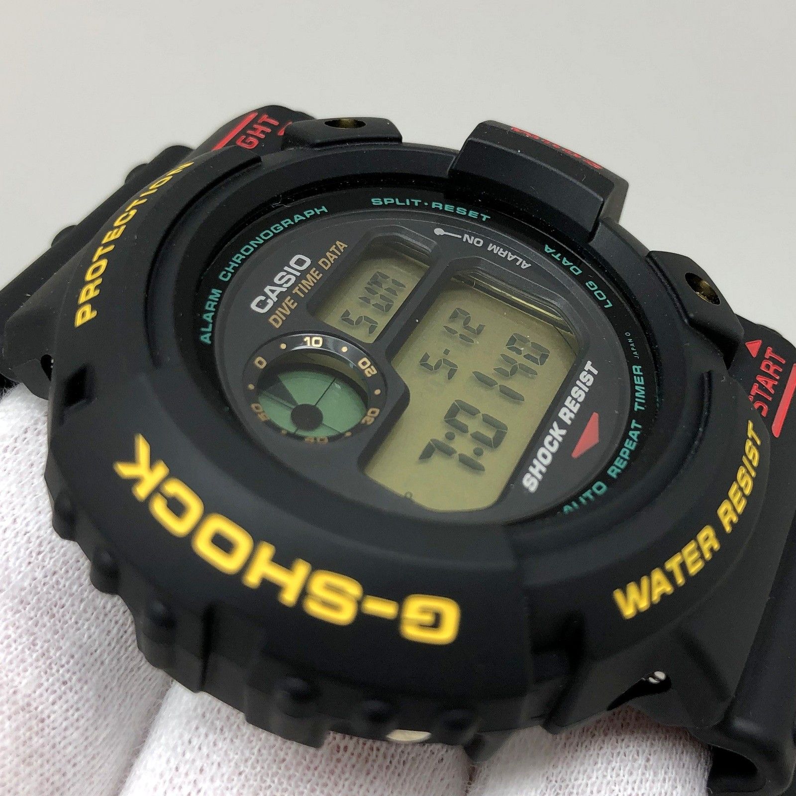 G-SHOCK ジーショック CASIO カシオ 腕時計 DW-6300 FROGMAN フロッグマン レストアサービス デジタル ブラック メンズ