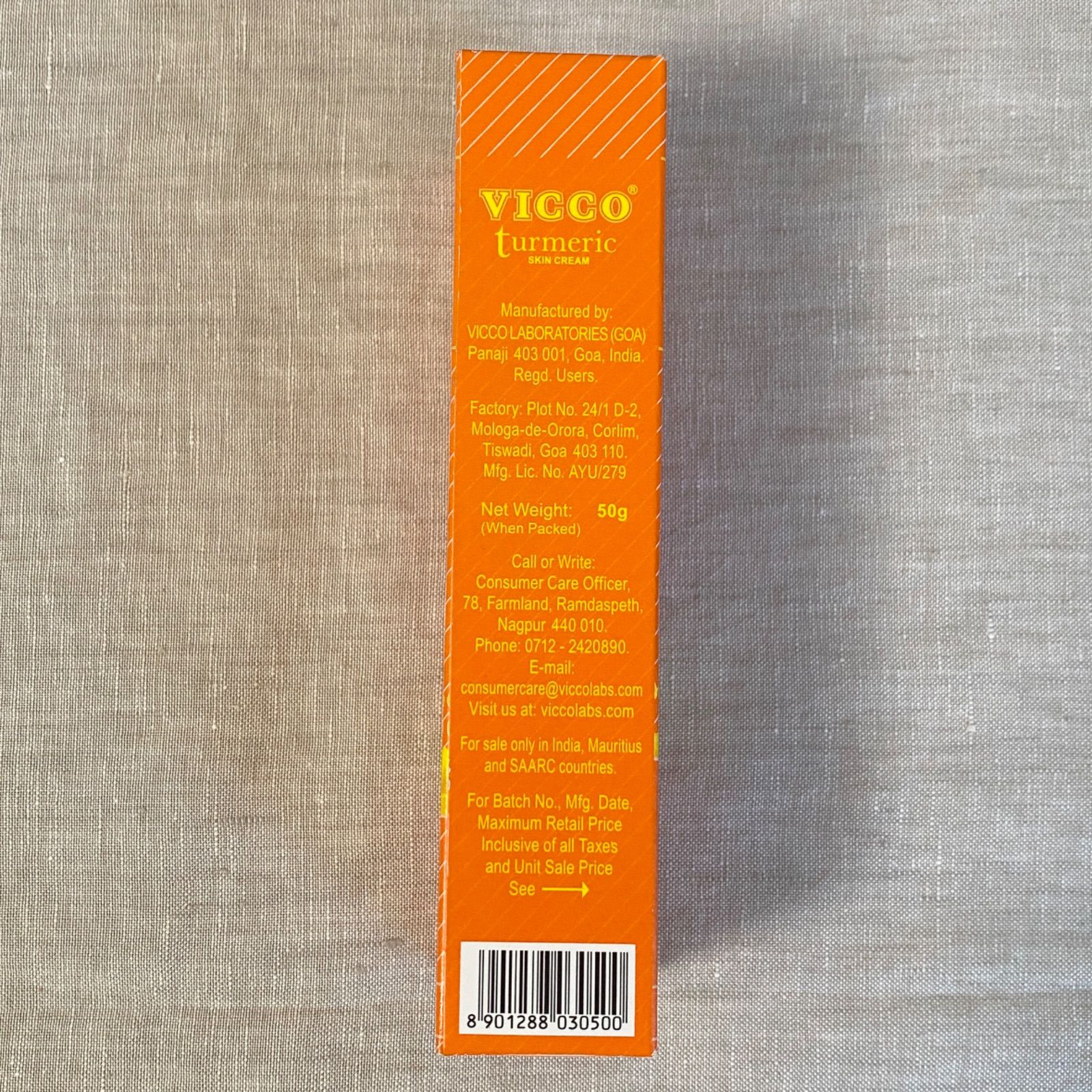 VICCO ターメリックスキンクリーム サンダルウッド 白檀 オイル入り - メルカリ