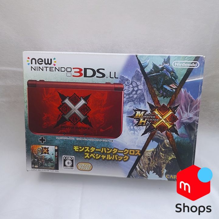 デュアルIPS液晶 New 3ds LL モンハンXスペシャルパック - メルカリ