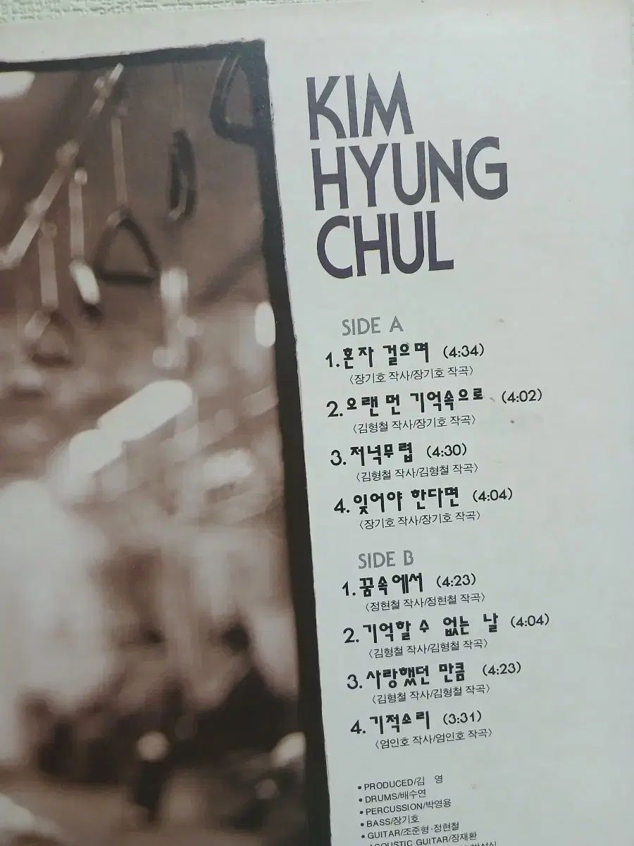 快美な キム ヒョンチョル アルバム LP 記録 【送料無料】