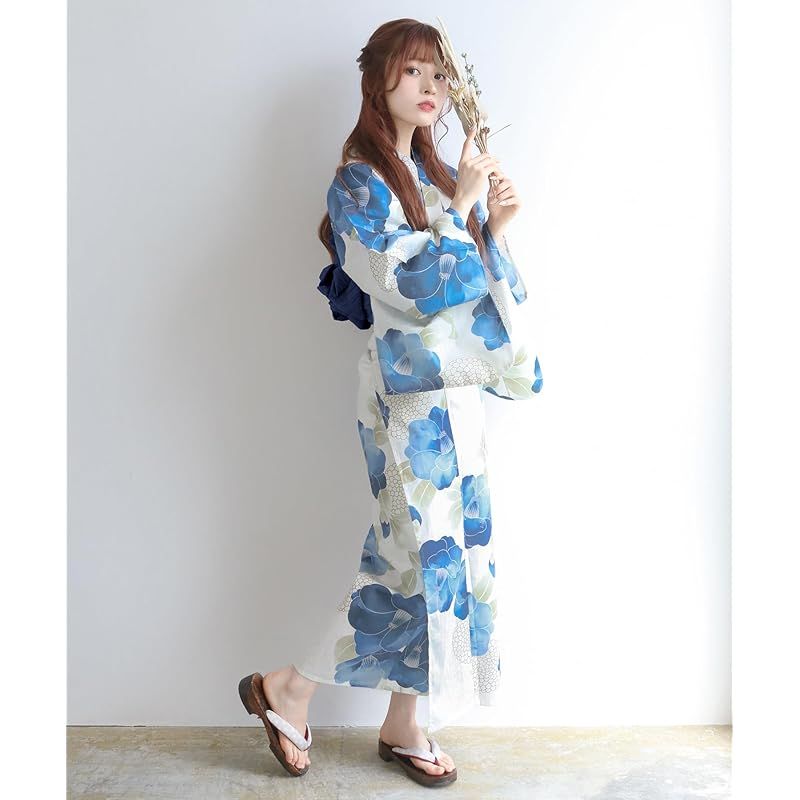 【値下げ可】変わり織生成り浴衣 6点！！セット Amazon | [KYOETSU] [キョウエツ] 浴衣セット 変わり織 生成り 6