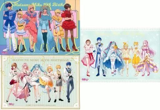 中古】キャンバスボード・キャンバスアート 全3種セット キャンバス