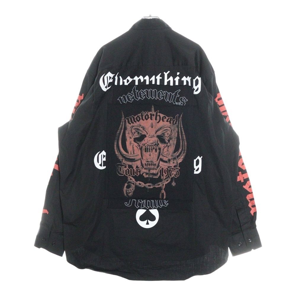VETEMENTS ヴェトモン モーターヘッド パーカー VETEMENTS (ヴェトモン