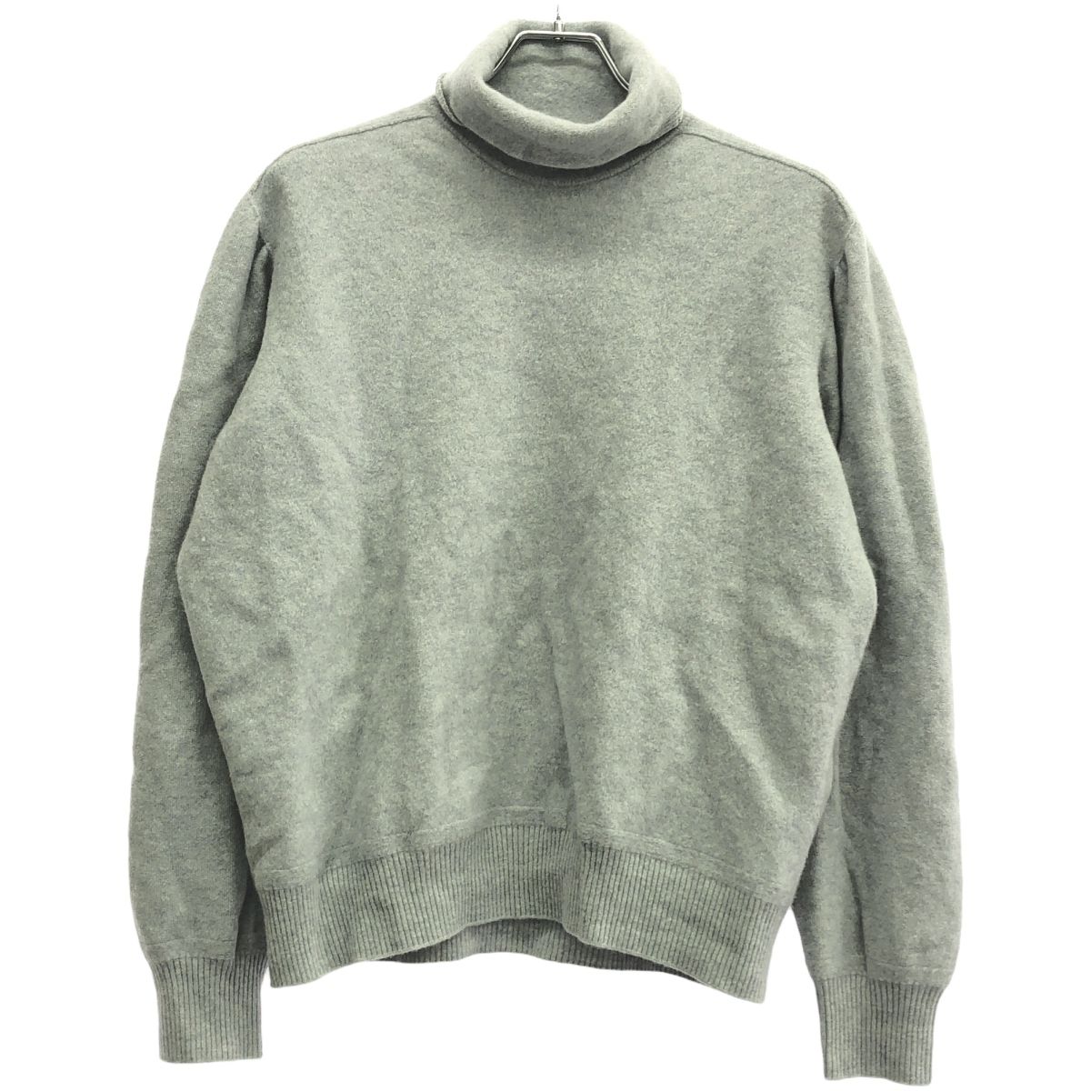 HOMME PLISSE ISSEY MIYAKE オム プリッセ イッセイ ミヤケ 22AW タートルネックニットセーター HP23KN212 グレー F