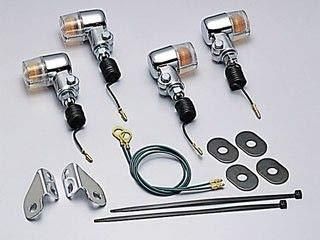 3営業日で発送 ハリケーン ミニウインカーkit 品番 HA5704-02 オレンジレンズ