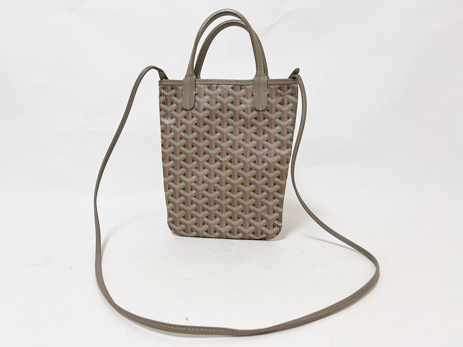 GOYARD ゴヤール ポワティエ クレールヴォア ミニ トートバッグ