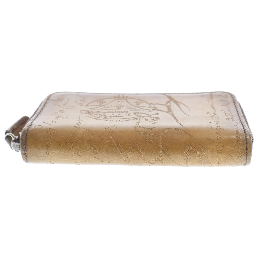 ベルルッティ マルチカラー ラウンドファスナー ブラウン 財布 ヴェネチアレザー ベルルッティ マルチカラー ラウンドファスナー ブラウン 財布